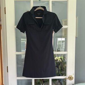 Banana Republic Navy Shirt Dress